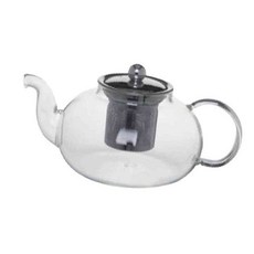 유리 티포트 워머, 투명, 1개, 600ml