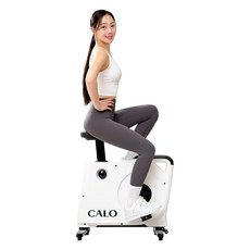 칼로 리바이크 접이식 실내 자전거 화이트