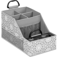 저장 아이디어 카시트 정리함 뒷좌석 앞좌석 12개의 수납 공간이 있는 카 2컵 홀더 어린이 아기를 위한 간식 보관함 여행용 SUV 트럭 밴 접이식 가방 BK, Pattern, 1 Pack