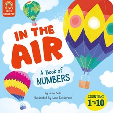 (영문도서) In the Air: A Book of Numbers Board Books, Clever Publishing, English, 9781949998788