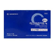 고려제약 레스큐라이트 플러스 액 100ml, 12개