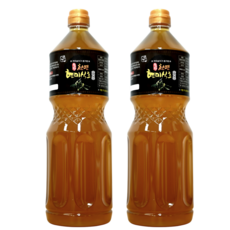 현미흑초 1.8L 2년숙성 천연 발효 현미 식초 / 겨우살이 첨가, 2개