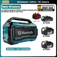 2026 마키타 오리지널 스피커 블루투스 무선 서브우퍼 밀워키/디월트용 스테레오 서라운드, 02 Makita