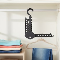 360도 회전헤드 드레스룸 접이식 아이디어 옷걸이 코트셔츠옷걸이, 1개