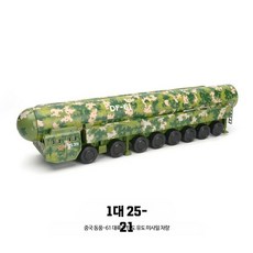 투기 1대72 스케일 조립식 완성형 도색 모형 수집용 디스플레이 25-21/동풍-61 유도 미사일 차량, 1개