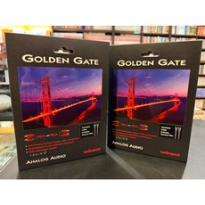 美國AudioQuest Golden Gate 黑膠唱盤訊號線(1.5米), 1個