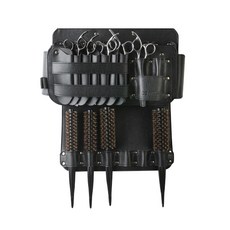 가우니아 미용실 트레이 가위 거치대, 블랙, 1개