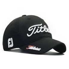 골프 야구모자 남녀공용 자수 볼캡 햇빛차단 아웃도어 스포츠 마크 패션모자, 1개, 블랙