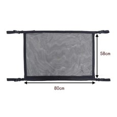 車用收納好幫手 車內頂雙層網袋收納網 車用收納袋 行李網兜 懸掛式車用收納袋 車載固定網袋 儲物袋 汽車收納袋 車用網罩, 1個, 雙層網拉鍊款, 黑色