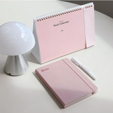 2026년 달력 탁상용 메모달력 스케줄관리 사무실 오피스 선물, 1개, 아이보리