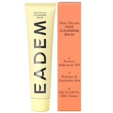 모링가 그라스 페이셜 클렌저 스킨케어 모이스처라이저 메이크업 리무버 밤 34의 EADEM 듀 드림 하이드레이팅 클렌징