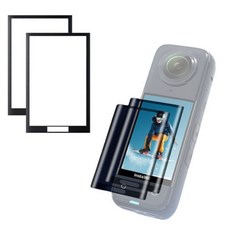 [특가] make speed 인스타360 X3 X4 X5 강화유리 액정보호필름 2매, 2개, 인스타360X3