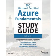 (영문도서)MC Microsoft Certified Azure Fundamentals Study Guide: Exam Az-900 Paperback, Sybex, English, 9781394350018