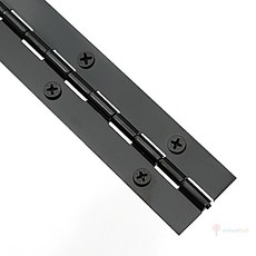 600mm 피아노 경첩 2p세트 두께 1mm 스틸+블랙 뚜껑경첩 주문제작가구