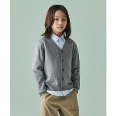 무신사 스탠다드 MUSINSA STANDARD KIDS 오버사이즈 가디건 [미디엄 그레이] MKCWC3Z01-MR 379809