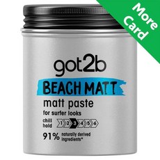 Schwarzkopf 슈바츠코프 갓투비 비치 매트 페이스트, 2개, 100ml