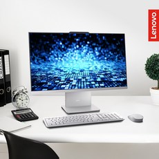 레노버 일체형PC 데스크탑 사무용 컴퓨터 올인원PC 인텔 i5 윈도우11 홈, 27IRH9, WIN11 Home, 256GB, 16GB, Cloud Grey 27IRH9, WIN11 Home, 256GB, 16GB, Cloud Grey
