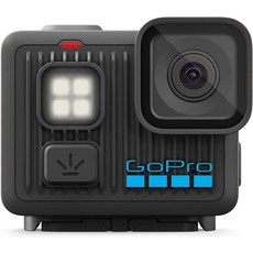 GoPro LIT Hero - 라이트가 내장된 가볍고 컴팩트하며 방수 기능이 있는 액션 카메라 4K60 울트라 HD 비디오 1200만 장의 사진 터치스크린 하이퍼매끄러운 안정화