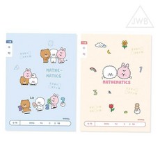 웍스알 초등 1-2 수학노트 숫자연습노트, 랜덤 1개