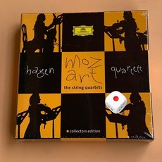 莫紮特《弦樂四重奏》7CD Hagen哈根四重奏 全新未拆封套盒, 如圖所示