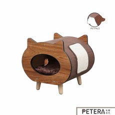 Petpals 雙洞喵頭窩 貓跳台 貓窩, 詳見包裝, 詳見包裝