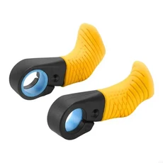 QQ-Car 왼쪽 오른쪽 내부 도어 당김 핸들 팔걸이 커버 -BMW 호환 X1 F48 - 51417417513, 01 Beige Yellow