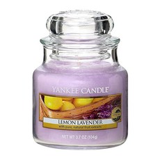 YANKEE CANDLE 양키캔들 쟈캔들 S사이즈 레몬 라벤더, 1개, 1g, 상세페이지 참조