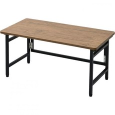 Yamazen RPSTC9060HDBRBK 접이식 L자형 책상 W 35.4 x D 23.6 H 27.8 인치(90 60 70.5 cm) 긁힘 먼지 둥근 모서리 조정기, antique brown, 3-Single Item