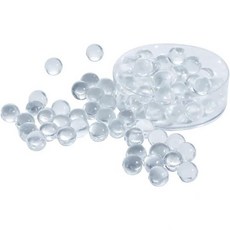 1000개 4mm 실험실 유리 끓는 돌 솔리드 원형 투명 유리 볼 소다 라임 유리 구슬, Clear, 1000pcs 6mm