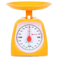 情歌家庭主婦秤 2kg, 單品, 橘色