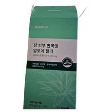 건강한 장 건강을 위한 알로에 젤리 영양 보충제 우수한 흡수율 자연 원료 300g 1개