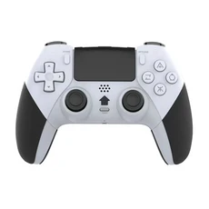 PS4/PS4 슬림 콘솔 PC 유선 조이스틱 제어 게임 액세서리 용 Bluetooth 컨트롤러 패드, 01 CHINA, 01 WHITE