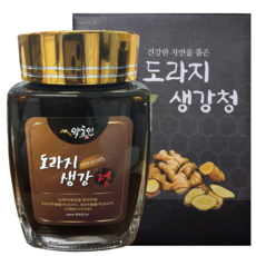 약초인 국내산 최상급 도라지 생강청 500g 액기스, 1개, 1개입