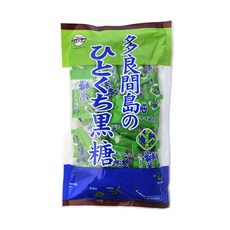 흑당 오키나와 히토구치 흑당(개별포장) 비정제 천연 설탕, 100g, 1개