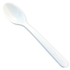 일회용 플라스틱 숟가락 개별포장 수저 1박스 1500개, 1세트, 백색