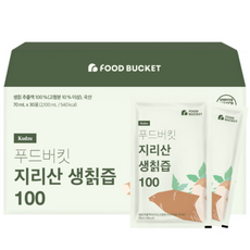 푸드버킷 지리산 생칡즙, 70ml, 4세트