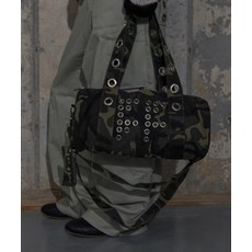 [국내정품] FANCY CLUB FFFF 아일렛 더플 백 (CAMO) F25ZE030 107457, ONE