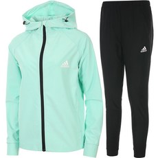 adidas 愛迪達 桑拿衣套裝Tension Up運動服女款