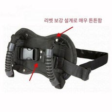 텐덤벨트 바이크 오토바이 라이딩 동승자 낙상 추락 뒷자리 안전장비 가방 손잡이 투어링 벨트, 블랙, 1개