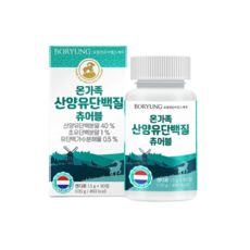 보령 온가족 산양유 츄어블, 90정, 2개