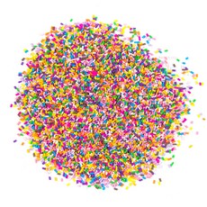 AUEAR 100g 다채로운 가짜 캔디 스위트 슈가 인조 AUEAR 100g Colorful Fake Candy Sweets Sugar Faux Sprinkles Polyme, 100g Colorful Fake Candy Swee
