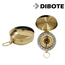 DIBOTE 迪伯特 純銅製 指南針 夜光 羅盤, 1個