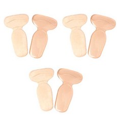 FOOTINSOLE 高跟鞋後腳跟防磨凝膠墊 2入 x 3件組