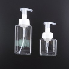 버블 사각 거품 용기 소분용 핸드워시 디스펜서 공병, 450ml, 1개, 상세표기