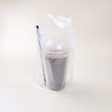 컵캐리어 1구 200장 테이크아웃 비닐 커피 캐리어, 200개, 200