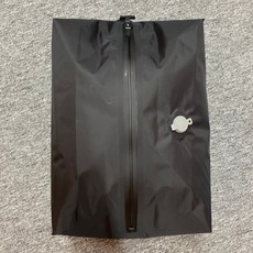 EULANT 真空收納袋 氣密防潮防水行李箱出差旅遊衣物整理包, 1個, 黑色,16L (39*29*15cm)