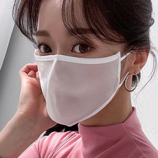 제니유 숨쉬기편한 새부리형 수영장 방수 마스크 아쿠아 물 워터파크 사우나 자전거 운동 헬스 조깅, 블루, L, 1개