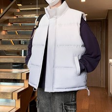 冬季新款加厚保暖馬甲外套男潮流帥氣