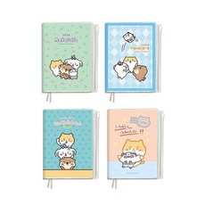 珠友 BC-50703 2026年B6/32K彩色年度週誌/週計劃 收支/家計手帳/PVC書套/記事本/筆記本好好逛文具, 1個, 01大擁抱