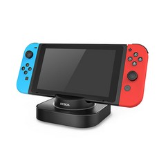 조이트론 닌텐도 스위치용 차징 뷰 스탠드 충전기 블랙, JTSW-104, 1개